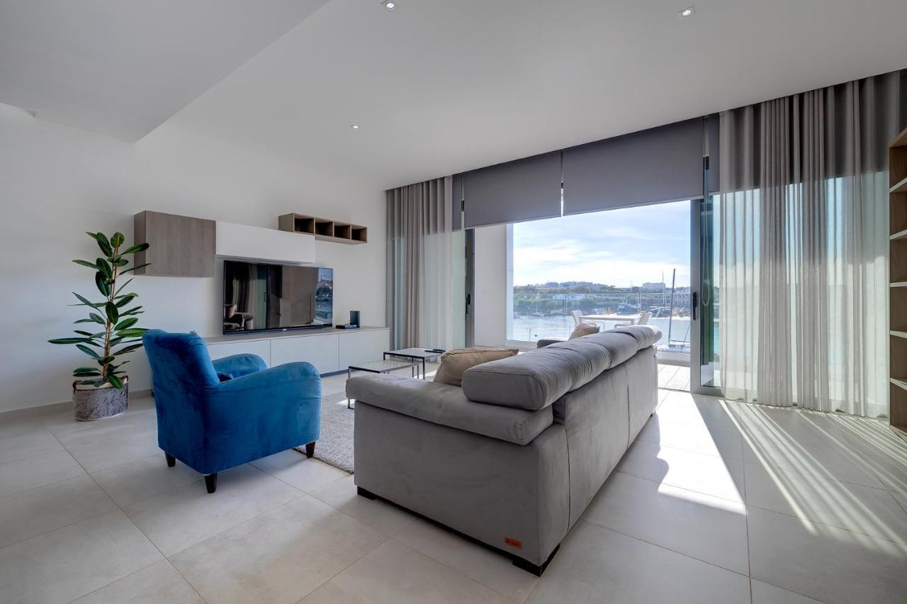 Superlative Apartment With Valletta And Harbour Views Sliema Luaran gambar